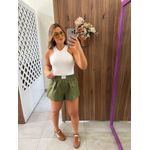 Short Fasion Comfort Com Bolsos Verde Colcci Sport