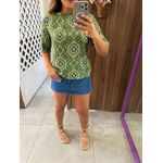 Blusa Estampada Reta Colcci