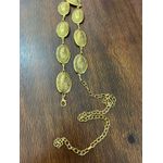 Cinto Medalha Boho Dourado