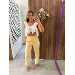 Calça Alfaiataria Amarelo Candy Samira 