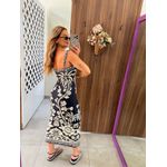 Vestido Midi Estampado Guanacaste Farm