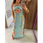 Vestido Cropped Estampado Maira Farm