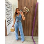 Colete Jeans Médio Zoe