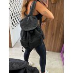 Bolsa Pipoca Puffer Preta Farm