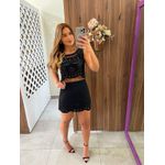 Conjunto Preto Bordado Ana 
