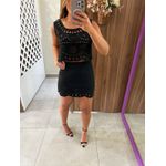 Conjunto Preto Bordado Ana 