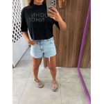 Short Jeans Claro Curto Lola