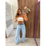 Calça Jeans New Baggy Claro Alcance