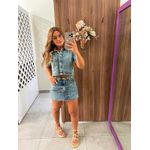 Camisa Cropped Essential Dirty Wash Alcance