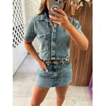 Camisa Cropped Essential Dirty Wash Alcance