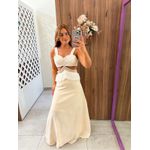 Vestido Longo Cru Maju