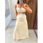 Vestido Longo Cru Maju