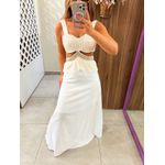 Vestido Longo Off Maju 