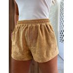 Short Comfort Veludo Nude Colcci Sport