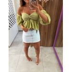 Blusa Ciganinha Verde Bela 