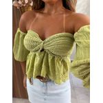 Blusa Ciganinha Verde Bela 
