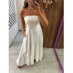 Vestido Sem Mangas Cru Paola 