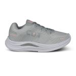 Tênis Feminino Catboots High - Cinza/Rosa