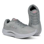 Tênis Feminino Catboots High - Cinza/Rosa