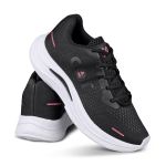 Tênis Feminino Catboots High - Preto/Rosa