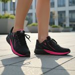 Tênis Feminino Prospect Spark - Preto/Rosa