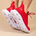 Tênis Masculino Prospect Walk - Vermelho