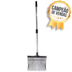 Garfo de Nylon para Limpar Baia de Cavalo com Cabo Telescopio - AM Ferramentas