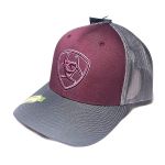 BONE ARIAT - Vinho - Cinza