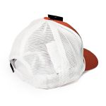 Boné Ariat -Laranja Branco Logo Triangulos