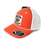 Boné Ariat -Laranja Branco Logo Triangulos