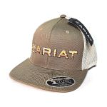 Boné Ariat - Marrom Bege Logo Rajada