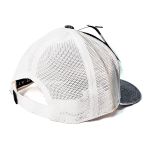 Boné Ariat - Mescla Cinza Branco Logo Branca