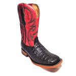 Bota Goyazes Masculina JC JACARE BARRIGA PRETO WACO CARDIAL - 241503