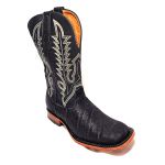 Bota Goyazes Masculina EC ELEFANTE PRETO COURO MUSTANG PRETO - 241505