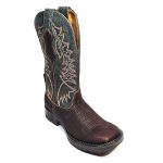 Bota Goyazes Masculina 243001-CBJ CABECA BROWN COURO STRONG VERDE