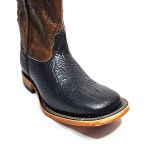 Bota Goyazes Masculina 243003-CBC CABECA PRETO COURO ATLANTA CARAMELO