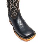 Bota Goyazes Masculina 243004-CC COURO PIT STOP PRETO DALLAS CAFÉ