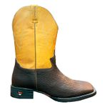 Bota Jácomo Masculina 3001MGP - Cabeça café / Fóssil / Mostarda 