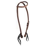 Cabeçada Simples De Orelha Couro Café - Protec Horse