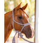 CABRESTO BOOTS HORSE - COM CABO TRANCADO DE PARACORD - CINZA