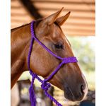 CABRESTO BOOTS HORSE - COM CABO TRANCADO DE PARACORD - ROXO