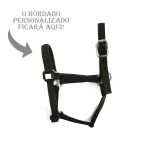 Cabresto Nylon Bordado Personalizado - Boots Horse