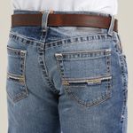 Calça Jeans Ariat Masculina- M4 Dakota Low Rise Stretch Longspur Stackable Straight Leg Jean