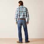 Calça Jeans Ariat Masculina- M4 Bannock Relaxed Hugo Boot Cut Jean