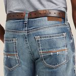 Calça Jeans Ariat Masculina- M4 Durango Low Rise Coltrane Boot Cut Jean
