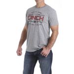 Camiseta Masculina CINCH Cinza - HGY