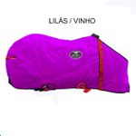 Capa de Frio Boots Horse Forrada Simples - Lilás / Vinho