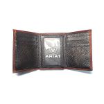 Carteira Couro Trifold Vertical Ariat-A35122281