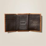 Carteira Couro Trifold Vertical Ariat-A3545344