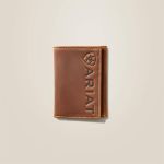 Carteira Couro Trifold Vertical Ariat-A3545344
